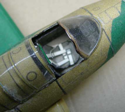 Gloster E28 Canopy details